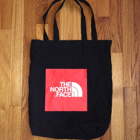 north face canvas tote bag